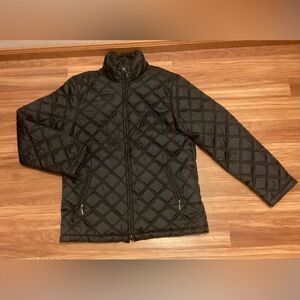 Style & Company Quilted Lightweight Jacket, Black